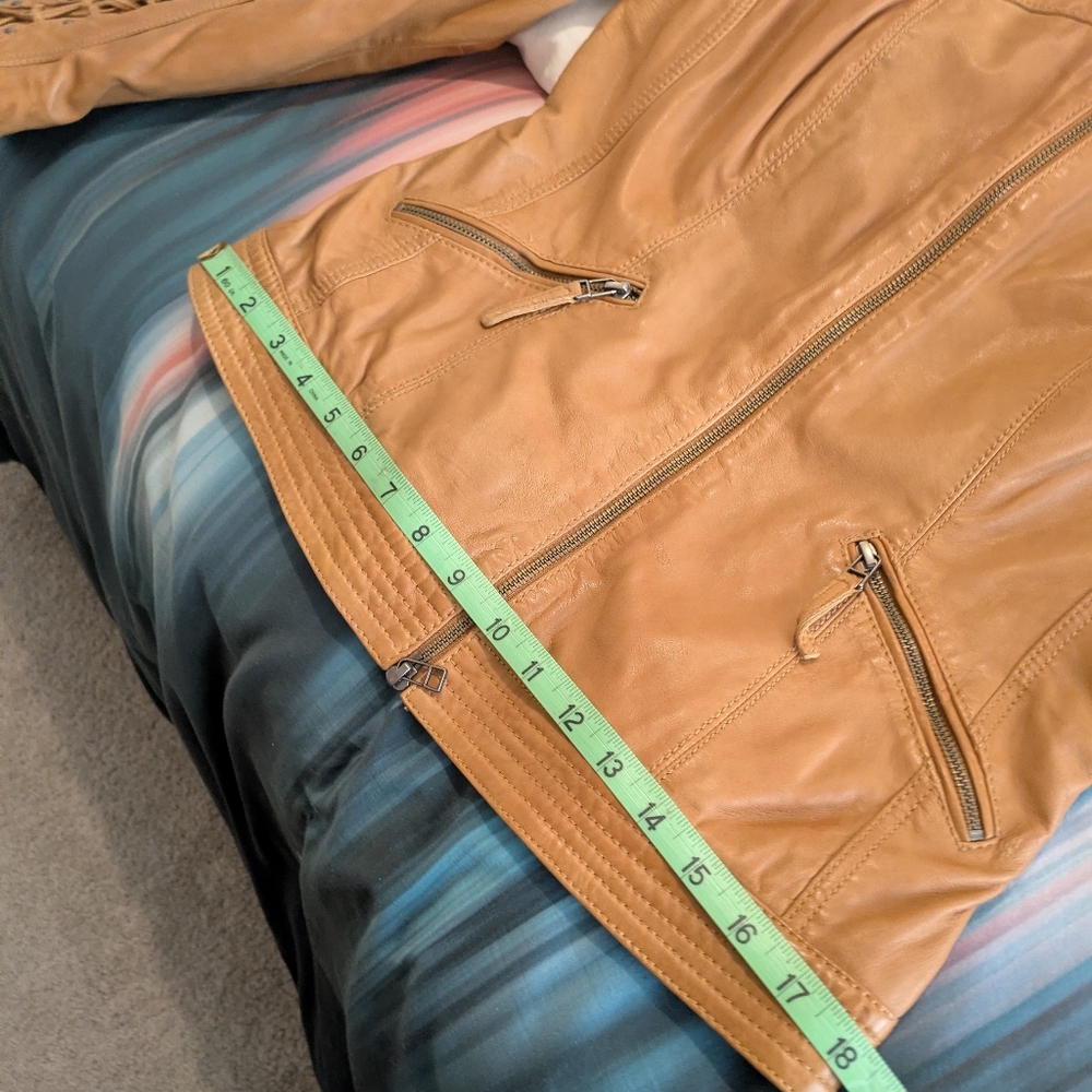 NWOT Scully Leather Jacket Size M - Picture 2 of 7